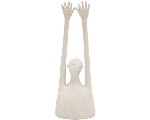 24cm Hands Up Deco - Beige