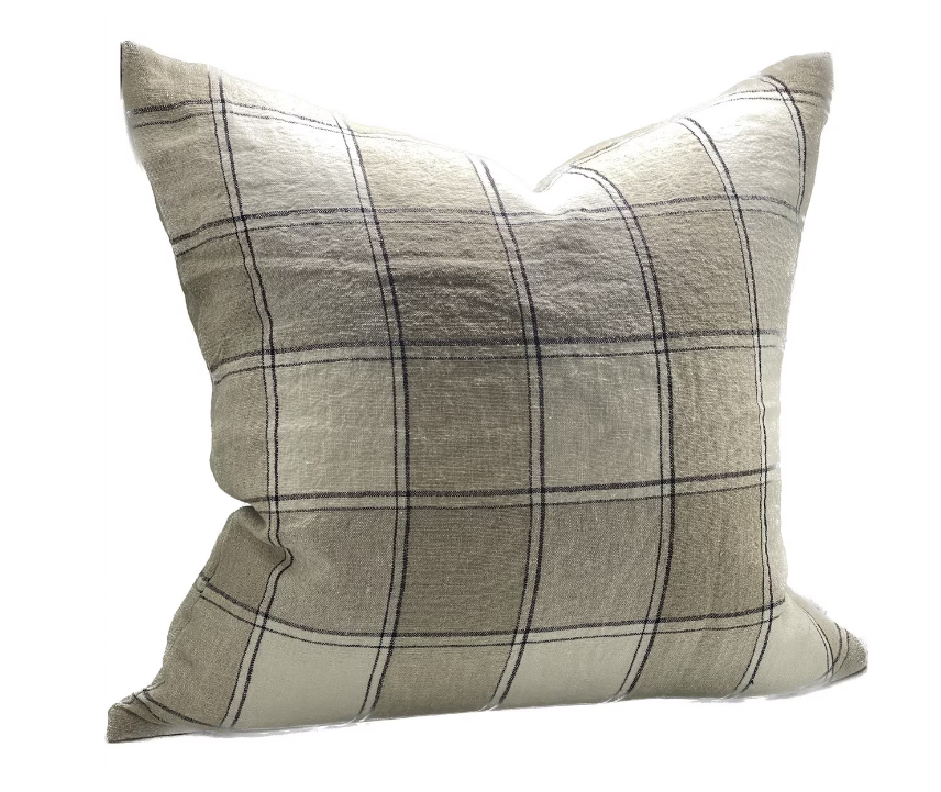 LINEN CUSHION COVER - NATURAL