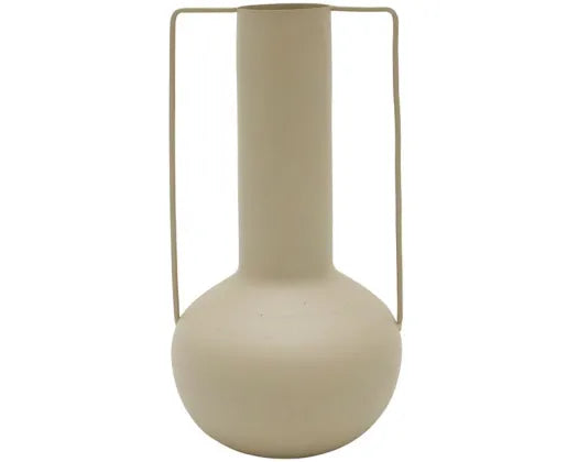 Pippy metal vase beige 8x35