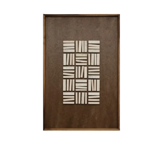 Alto Wall Art - White Grid