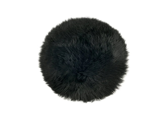 Sheepskin Seat Pad - Colour Black