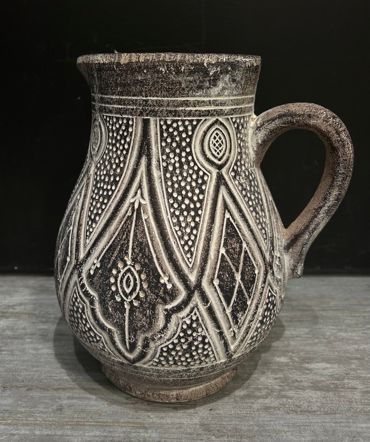 Moroccan Pottery Jug