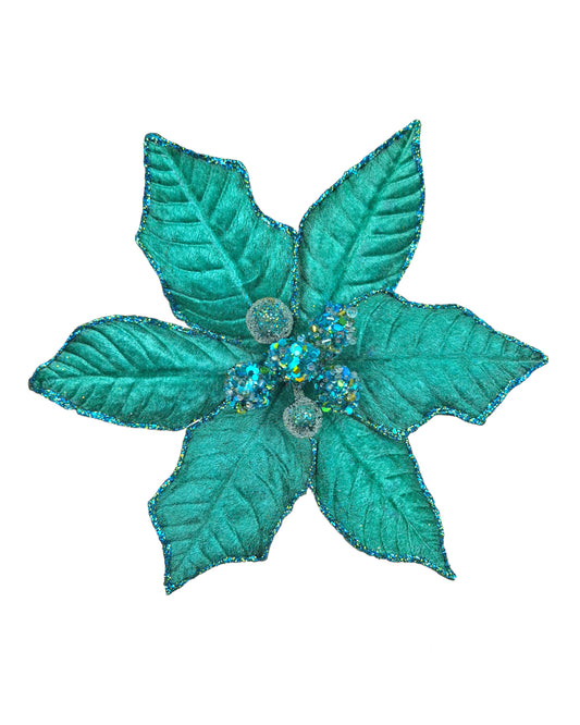 Medium Jewelled Poinsettia Peacock