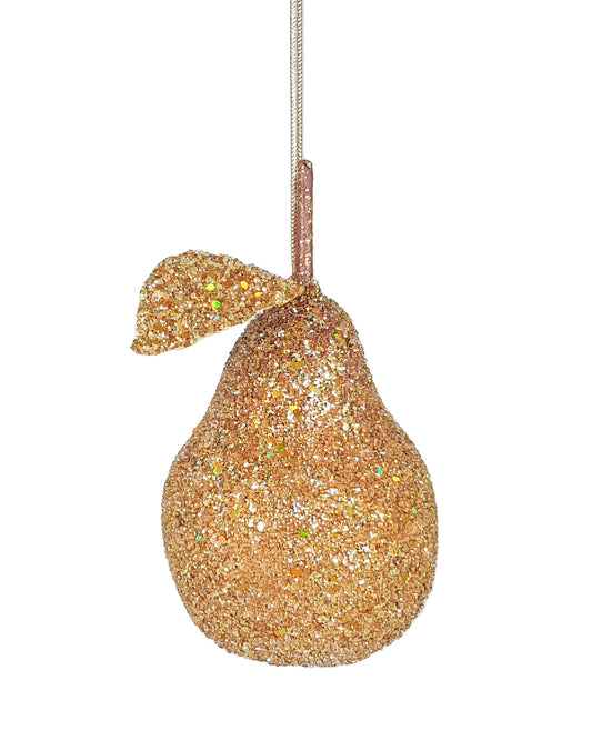 Jewelled Pear - Gold