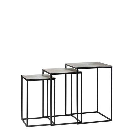 Lima Aluminium Side Table Set of 3