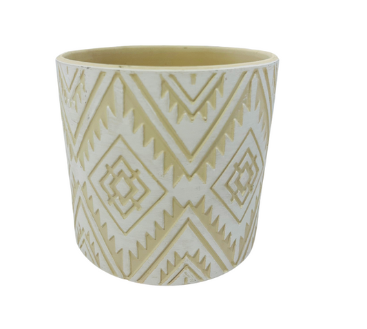 Aztec Beige Pot