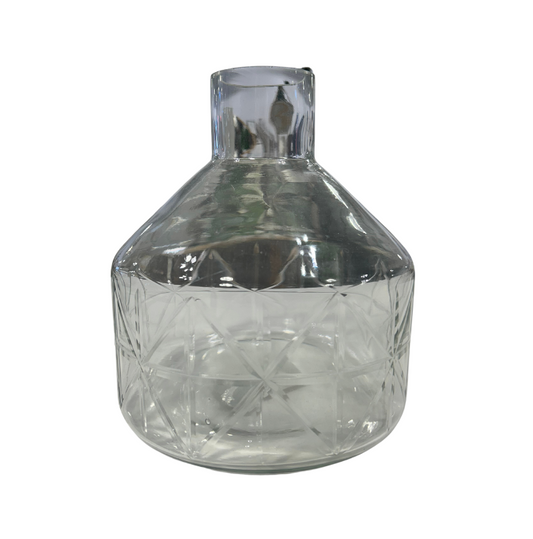 Fern glass vase (wide)