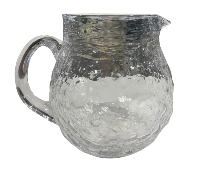 Glass Bobble Jug