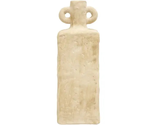 28cm Sienna Ceramic Vase - Cream