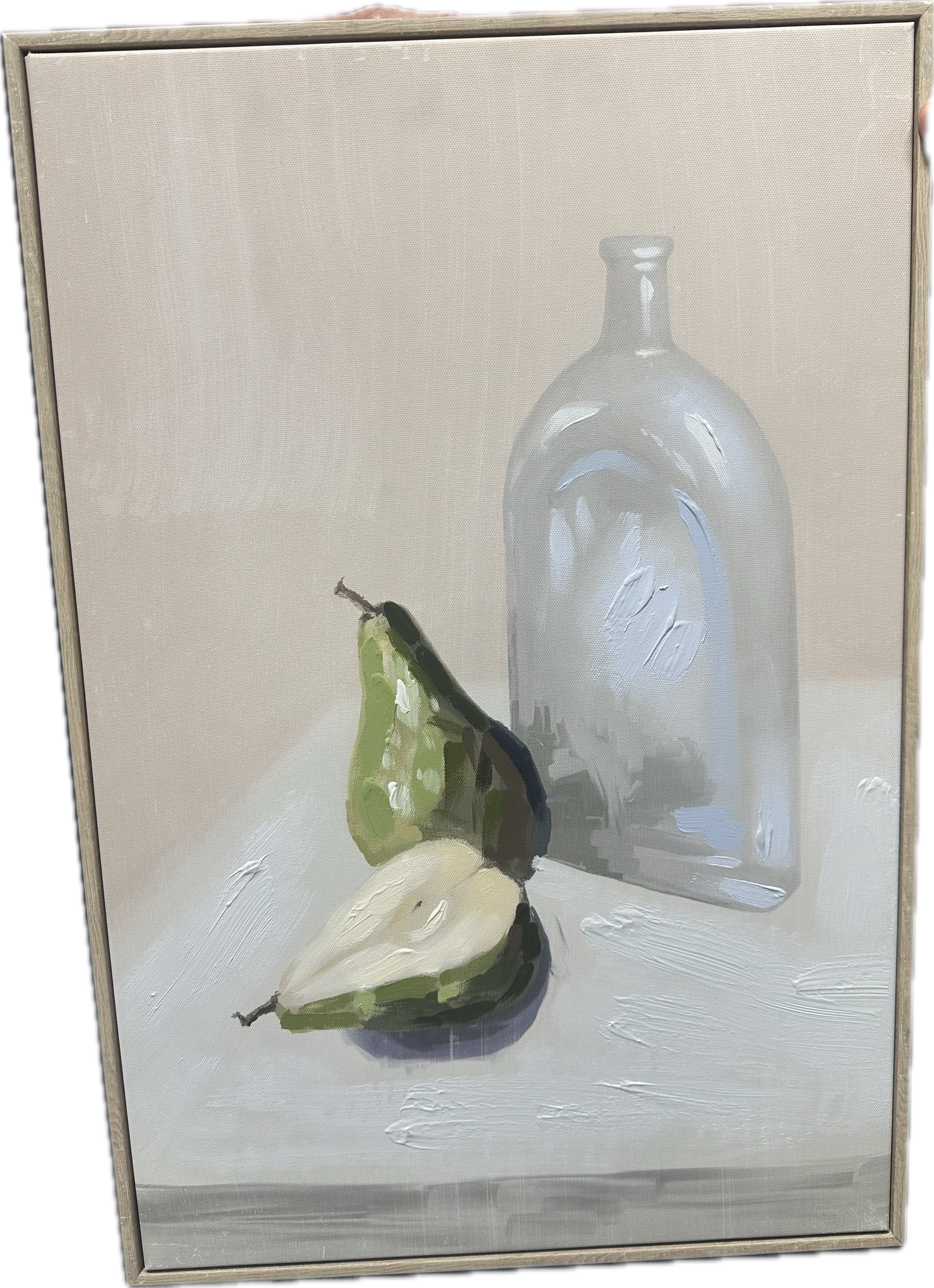 Still Life with Pear and Bottle - Artwork