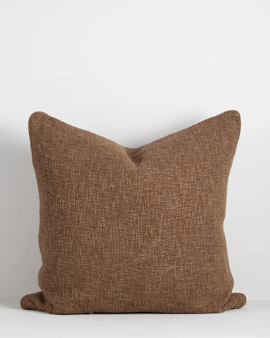 Cyprian Euro Cushion - Cocoa Colour