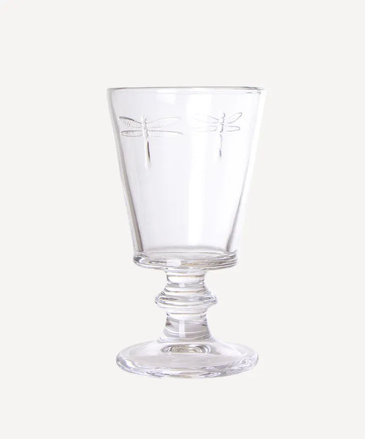 Dragonfly Wine Goblet