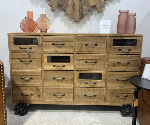 Brown Wooden Sideboard