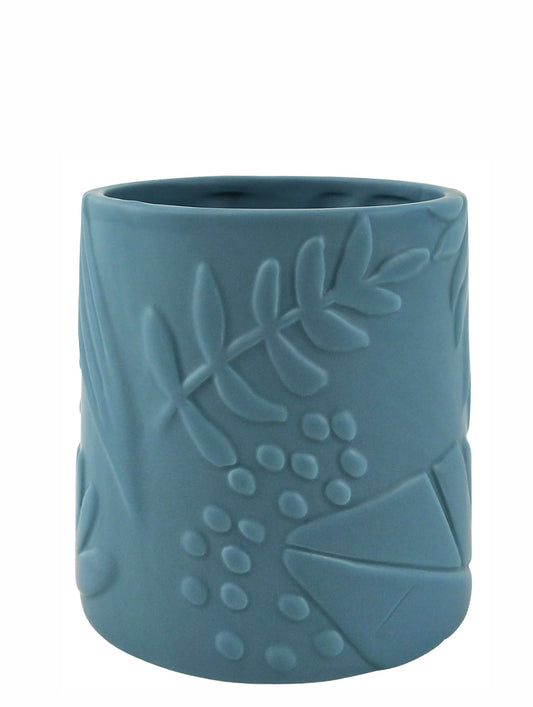 Caprice foliage planter blue medium