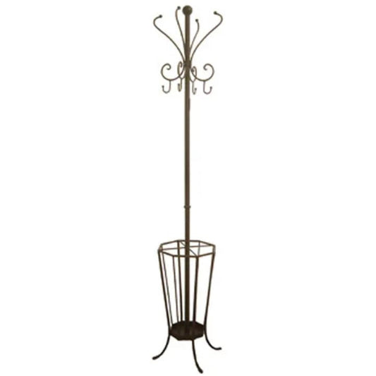 Coat stand and umbrella holder iron