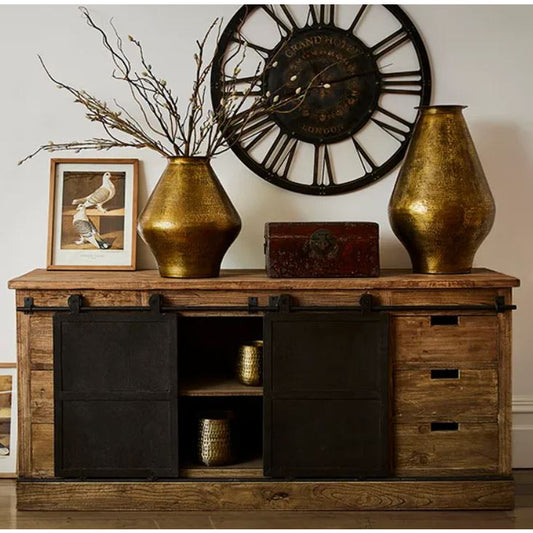 Sliding door sideboard